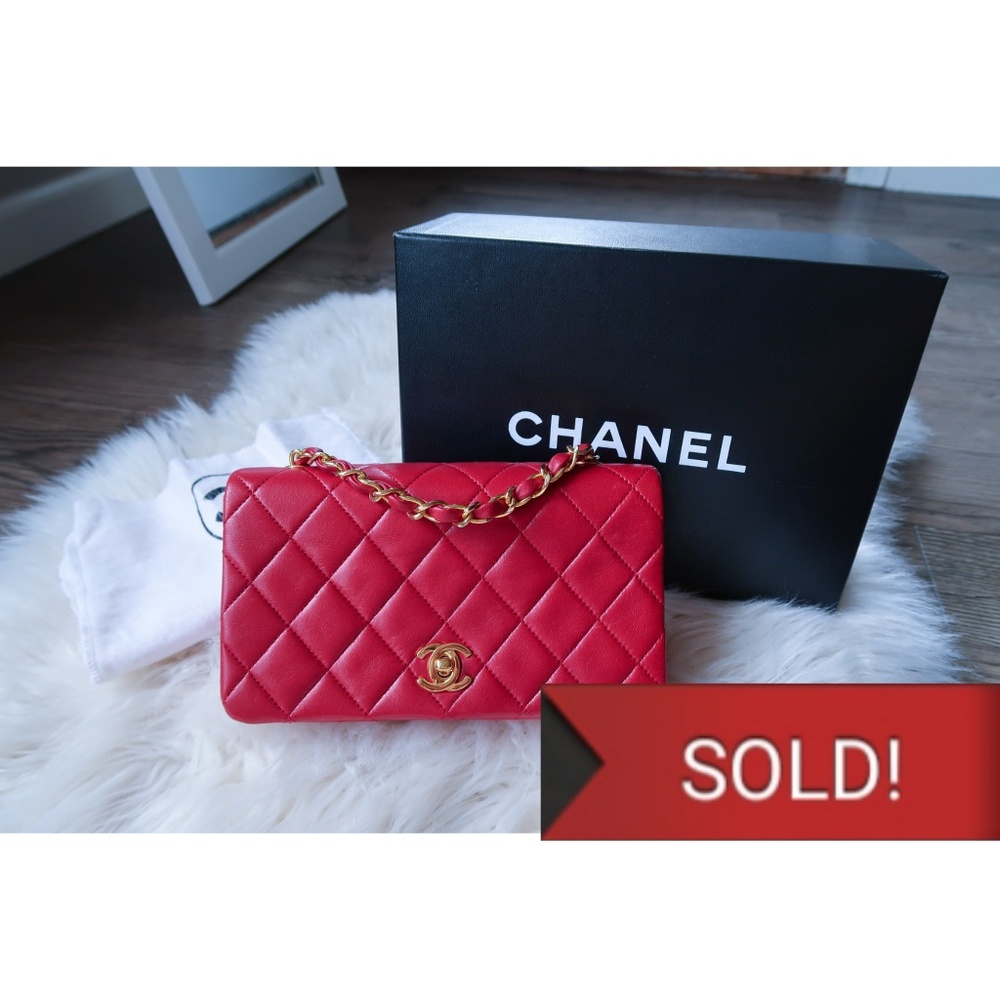 🚫SOLD!!🚫 🌸CHANEL Vintage Full Flap🌸